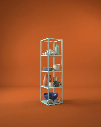 Ekspozytor regałowy Erato 154 - 40x40x154 cm